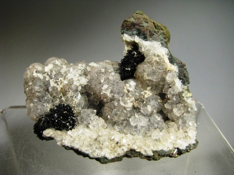 Goethite, Quartz -   High Atlas, Morocco