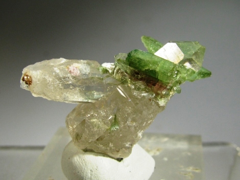 Elbaite, Quartz - Minas Gerais, Brazil