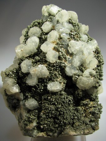 Marcassite, Calcite - Silius, CA, Sardinia, Italy